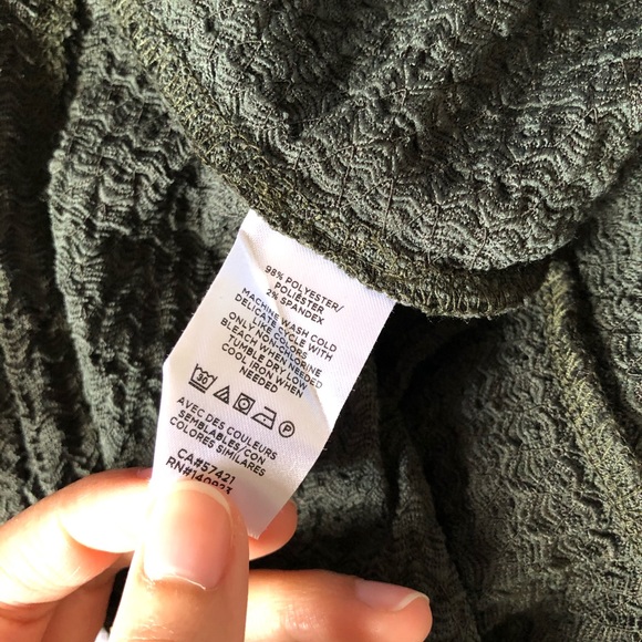 NWOT LOFT Textured Boatneck Puff Sleeve Blouse - Picture 3 of 4